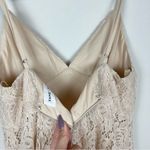 BHLDN NWT Fame & Partners Charlotte Dress Nude Lace Maxi Wedding Gown Dress 6 Photo 13