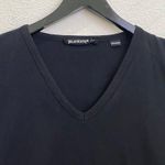 BLANK NYC Black Might Be Right Shirt Padded Shoulders Muscle Tee Size L Photo 7