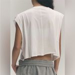 Free People NWT  FP Movement Inspire Logo Tank - white buti logo combo - Small Photo 4