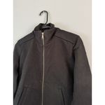 NWOT American Giant Women’s Moto Full Zip Original Heavyweight Sweatshirt XS Black Photo 5