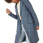 JustFab Blue coat  Photo 0