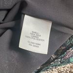 Classiques Entier blue & purple paisley short-sleeve silk top size S Photo 7