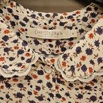 Christy Dawn ππ Sebastian Peter Pan Collar Dress ~ Geranium Calico XL Photo 11