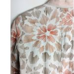 Coldwater Creek  Linen Blazer Oatmeal Beige Orange Brown Jacket Petite Size 10 Photo 10