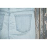 J Brand J. Brand Catalina Stepped Back Light Blue & White Jeans Size 26 Skinny Stretch Photo 5