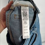 frame denim FRAME Le Sylvie Denim Midi Skirt Front Slit Blue 100% Cotton Size 26 Photo 6