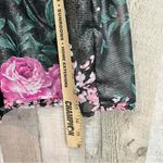 Crystal Doll  Babydoll Floral Black/Pink Flare Ruched Dress Jr. XL Gathered Top Photo 4