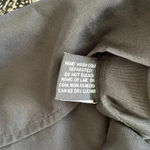 Walter Baker  Tiered Ruffle Black Brown Starburst Print Mira Mini Skirt Size 6 S Photo 4