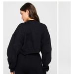 Fabletics  Weekend Cropped sweatshirt And Sweats Black Set Small Photo 2