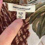 BeachLunchLounge Women’s Beach Lunch Lounge tropical cotton/linen blend sleeveless dress XL Photo 2