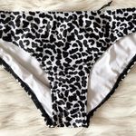 Princess Polly  Twiin Black White Cow Print Bikini Bottoms Sz L Photo 90