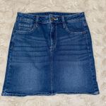 Arizona Jean Company Arizona Jean Co. Dark Wash Denim Jean Mini Skirt Size 3 Photo 1