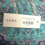NEW NWT Karma Highway Colorful Paisley Kimono Blue Photo 6