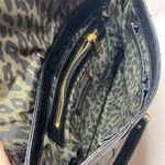 Rebecca Minkoff Black Animal Print Should Bag with Gold Hardware Photo 5
