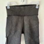 Aerie  Offline 7 Inch Inseam Hi-Rise Biker Short Braid Detail Grey Athletic Sport Photo 7