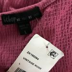 BE BOP Ruffled-Hem Pink Peasant Dress NWT L Photo 6