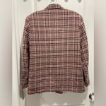 ZARA Multicolor Oversized Plaid Wool Blend Blazer Size Small Photo 4