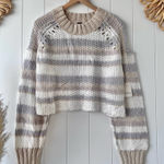Free People  pullover sweater devon striped Photo 0
