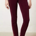 Pilcro  Deep Purple corduroy Pants with Side zipper size 28. Photo 0