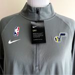 Nike Utah Jazz Long Sleeve Quarter Zip Womens Large Tall NBA Athletic Casual Photo 3