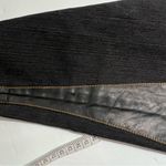 Allen B. by Allen Schwartz Leather Waistband Bootcut Jeans Size 30 USA Made Y2K Black Photo 12