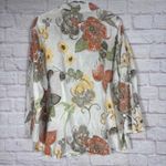 Harvé Benard  Women's Floral Button-Up Shirt Size 2X Photo 5