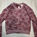 Gymshark Camo Seamless Long Sleeve Crop Top Photo 1