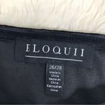 Eloquii Black Velvet Bodysuit Square Neck Short Puff Sleeve Size 26 28 New Photo 6