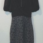 Rebecca Taylor sz 2 Cheetah Print Sheath Dress Photo 8