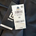 Ideology 🆕  Women’s Plus Size Tiered Pull On Black Skort - NWT Photo 4