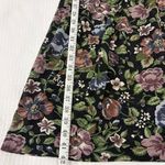 Tracy Whimsical Moody Cottagecore 90’s Black Floral Sheer Midi Dress S/M FLAW Size M Photo 9