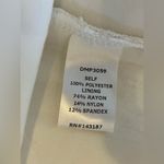 Dance & Marvel NWT  White Lace & Sequin Shorts Size Small Photo 3