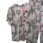 Echo Women's 2 Piece Printed Short Sleeve Notch Top with Pants Pajama Set Photo 4