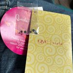 Deadstock Y2K Quacker Factory Embellished Denim Maxi Skirt Rhinestone Details Blue Size 2X Photo 8