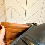 Franco Sarto  Elese Womens 5 Black Leather Boot Bootie Classic Short Heel Fall Photo 6