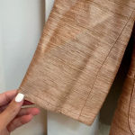 Kay Unger Vintage  New York Rose Gold Silk Blazer Jacket Women’s Size 10 Medium M Photo 6