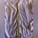 Sweet Wanderer  ‎ Boho Women's Blouse White summer beach lightweight M knitting Photo 5