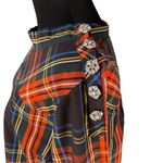 J.Crew Funnelneck Shirt in Stewart Tartan Plaid with Jeweled Buttons C28 Photo 4