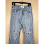 Hollister Women’s Low Rise Baggy Light Wash Jeans Size 0 R Waist 25 Inseam 30 Photo 1