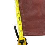 Paige  Hoxton 27 High Waist Ankle Skinny Coated Jeans Burgundy Dust Luxe Photo 10