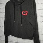 Beyond Yoga  Cyclebar gray pullover gym sweatshirt hoodie size small. Photo 1