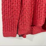Loft Plus Marled Bobble Pointelle Sweater - Spring Coral - Size 20/22 Photo 2