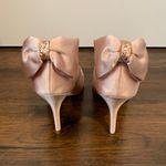 Belle Badgley Mischka Pink Satin heels Photo 3