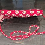 Vera Bradley  Shoulder Bag with Braided Strap in Red Leaf (Retired 1997) Photo 3