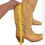 Frye 1971 Vintage  Leather Heeled fringe Cowboy Western
Boots size… Photo 5