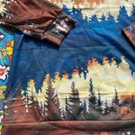 Tree Silhouette Pullover Orange Size M Photo 1