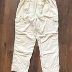 Woman Within écru cargo pants, size 12W petite Photo 2