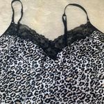 Victoria's Secret  Leopard
Print Silky Satin‎ Cami Tank Top Size L Photo 4