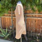 FATE. Kristin Striped Mini Dress Pink Yellow size L Photo 4