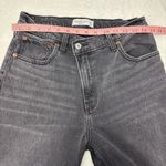 Abercrombie & Fitch  Gray-Black Straight Leg Relax Fit‎ High Rise Jeans Size 28/6 Photo 3